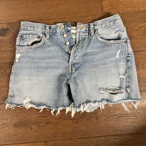 Agolde - Parker Long Vintage Shorts in Swapmeet - Size 27